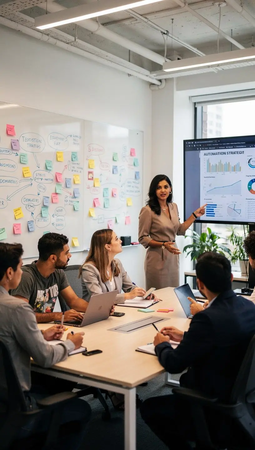Visual of a calendar and checklist highlighting scheduled automated tasks for improved time management.